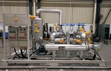 熱氮解析橇裝裝置在安工院華山基地應用